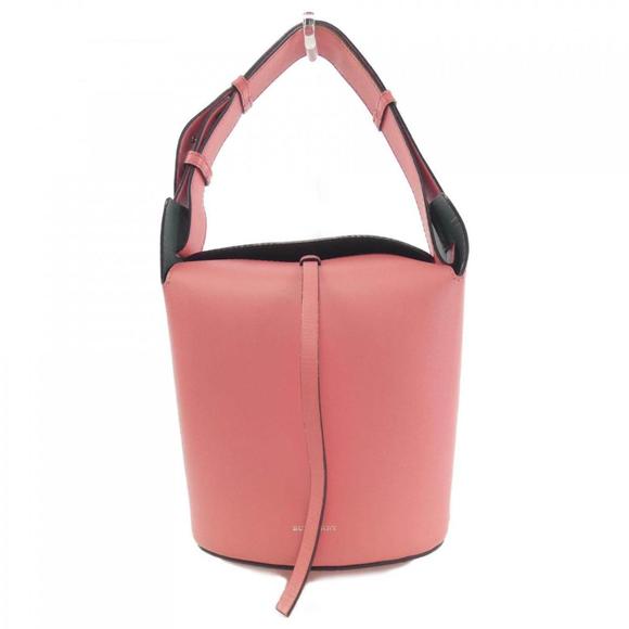 Burberry Pink Handbag Leather - Picture 2 of 7